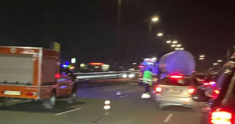 Сериозна катастрофа затвори Околовръстното шосе на София -